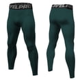 thumbnail image 2 of Mens Four Seasons Simple Exercise Tight Fitness Running Stretch Basketball Base Training Compression Pants Fitness Pants Pants, 2 of 5