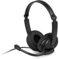 thumbnail image 4 of Aluratek Wired Stereo 3.5mm Headset with Boom Mic Inline Control – AWH352FB, 4 of 8