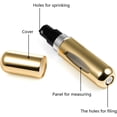 thumbnail image 2 of Mini Perfume Bottles, 5ml Portable Travel Atomizer Spray Refillable Perfume Bottle (4 Pieces), 2 of 5