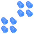 thumbnail image 4 of QualitChoice 4pcs Guitar Playing Left Hand Fingertip Ukulele Guitar Fingertip Silicone Protective Cover dark blue S 2Set, 4 of 6