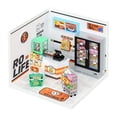 thumbnail image 1 of Rolife Building Model Kit Super Creator Energy Supply Store Plastic DIY Miniature House Kit DW002, 1 of 3
