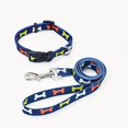 thumbnail image 1 of Fashionable Printed Dog Collar & Leash Set - Durable and Comfortable for Small to Medium Pups - Adjustable Walking Kit - Safe and Stylish Pet Supplies, 1 of 5