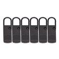 thumbnail image 1 of 6Pcs Metal Detachable Zipper Tags Repair Pull Tabs for Clothing Black L, 1 of 9