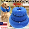 thumbnail image 1 of Inflatable Collar Dog Cat Soft Collar Pet Puppy Medical Protection Head Cone, 1 of 5