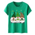 thumbnail image 4 of QIPOPIQ T-Shirts à Manches Courtes pour Femmes à Col Rond T-Shirts de la Saint-Patrick T-Shirt Shamrock T-Shirt Vert T-Shirt T-Shirts de la Saint-Patrick Tee Hauts Imprimés T-Shirts des Fêtes T-Shirts Graphiques Aubaines, 4 of 4