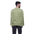 thumbnail image 4 of Atasi Kurta Décontractée Imprimée à Col Chinois Chemise Ethnique Kurta Courte pour Homme Tunique, 4 of 5