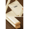 thumbnail image 4 of 2 Step Ladder, Non-Slip Lightweight Folding Step Stool for Adults and , for Kitchen, Cupboard and Library, 300lbs (Cream Calato), 4 of 10