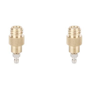 Adaptateur de Soda 2X, Connecteur d'Adaptateur d'Eau Gazeuse en Laiton à Filetage Mâle TR21-4 Accessoires pour Club