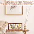 thumbnail image 2 of VERDANVERSE Dried Flower Shadow Box 画框 Light Brown Wood Acrylic Home Decor 1Set, 2 of 5