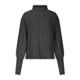thumbnail image 5 of TIMIFIS Chandails pour Femmes Chandail Col Rond Manches Longues Surdimensionné Tricot Pelucheux Chaud Chandail Hiver Automne Chandail Haut Extérieur Automne/hiver, 5 of 5