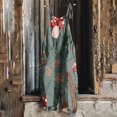 thumbnail image 2 of RKSTN Combinaisons pour Femmes Boho à Imprimé Floral d'Été Sans Manches Dos Nu Mode Amples Pantalons Longs Combinaisons, 2 of 5