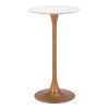 thumbnail image 3 of Auray Bar Table White & Gold, 3 of 6