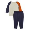 thumbnail image 2 of George Baby Boys' Jogger 2-Piece Set, 2 of 2