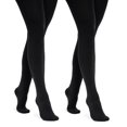 thumbnail image 1 of Muk Luks Women's Fleece Lined Tights 2 Pair, 1 of 4