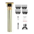 thumbnail image 1 of 1 Set Hair Hair Clipper Zero Blade Distance Sharp Cutter  Stuck Hair Delicate Pattern Retro Push Cutter Hair Shaver Cutting Machine Hair Salon Supply, 1 of 10