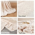 thumbnail image 4 of Summer Blankets and Throws,Throw Blankets for Couches and Sofas,Boho Throw Blanket,Throw Blankets for Outside,100X120cm Super Soft Warm Solid Warm Fleece Blanket Throw Rug Sofa Bedding, 4 of 9