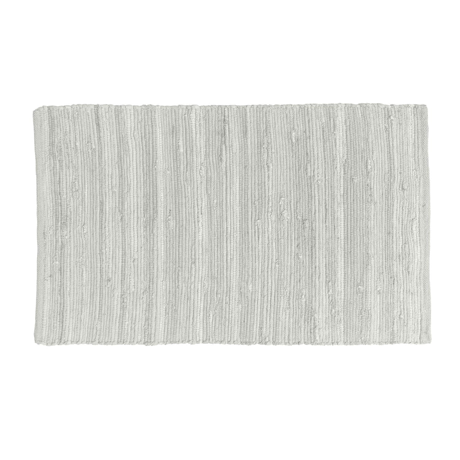 Fabstyles Cotton Solid Rug, Area Rag Rug for Living Room, Hallway, Patio