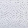 thumbnail image 2 of Better Trends BSWRKIWH Bague de Mariage Collection King Size Couvre-Lit&44; Blanc, 2 of 5