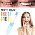 thumbnail image 2 of Portable Folding Soft Hair Toothbrush Non-disposable Travel> Household H9L3, 2 of 7