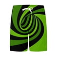 thumbnail image 3 of Diufon Men's Athletic Shorts Cotton Linen Drawstring Waisted Outdoor Sport Shorts Spring Summer Shorts with Pockets, 3 of 4