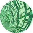 thumbnail image 1 of Ahgly Tapis Rond Lavable en Machine Intérieur Transitionnel Vert Algue, 3 Pieds Rond, 1 of 7