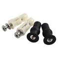 thumbnail image 2 of Mosiee Expansion Screw Set Replacement Stainless Steel Toilet Covers White/Black, 2 of 9