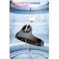 thumbnail image 2 of YOYO Cosmo Series Table Holder Stand, Anti Slip Anti Scratch Stand Compatible with Apple Watch & HomePod Mini Built in Cord Organizer (Black), 2 of 8
