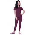 thumbnail image 2 of Moomaya Nightwear Set Watermelon Embroidery Slimfit Pyjamas Sleepwear 2 Pcs Set, 2 of 6
