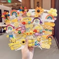 thumbnail image 1 of 42 PCS Baby Girls Hair Clips, Colourful & Cute Hair Accessories | Multicolour, 1 of 5