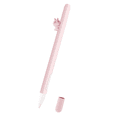 thumbnail image 2 of Compatible for Apple Pencil 2, Pen Cover- Shatter-Resistant Silicone Cute Soft Touch Pen Case Pencil Protective Shell Capacitive Stylus Sleeve Holder Protector(Pink), 2 of 9