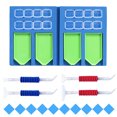 thumbnail image 3 of QualitChoice Painting Point Drill Tray Multi-Boat Beading Storage Tray Point Drill Pen Drill Clay Organizer Storage Box DIY Craft Blue combination 3 1Set, 3 of 6