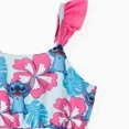 thumbnail image 2 of Disney Girls Dresses Lilo & Stitch Graphic Ruffled Floral Dress Matching Summer Outfits Sets, 2 of 5