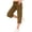 Brown, variant on LOVZFMLL Women's Capri Pants, Capris Pants with Pockets Loose Casual Dressy Ladies Baggy Cargo Shorts for Hiking Black, M