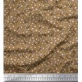 thumbnail image 1 of Soimoi Polyester Crepe Fabric Baseball Sports Print Fabric by Yard 42 Inch Wide, 1 of 3