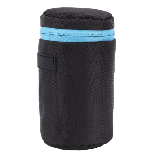 Camera Lens Bag, Thick Protective Zipper Camera Lens Pouch for DSLR Camera, Waterproof Camera Lens Case