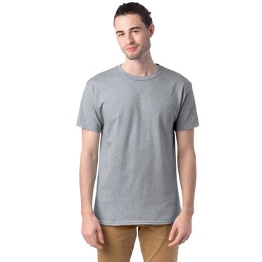 Hanes T-Shirt en Coton Essentials pour Hommes Lot de 6, m, Blanc