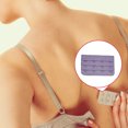 thumbnail image 3 of Baohd Extension Strap Bra Extenders Buckle 4 Hook Breathable Practical Accessories Adjustable Replacement 3 Rows Underwear purple, 3 of 6