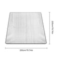 thumbnail image 4 of ZheElen Tapis de Couchage en Mousse Imperméable Pliable Tapis de Tente pour Camping Randonnée Voyage Tapis de Camping pour Plancher de Tente 2x2 m, 4 of 6