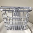 thumbnail image 3 of Front And Rear Bike Basket Electric Bike Basket All Metal Tube Bike Front And Rear White Hanging Decorative Bike Basket, 3 of 5