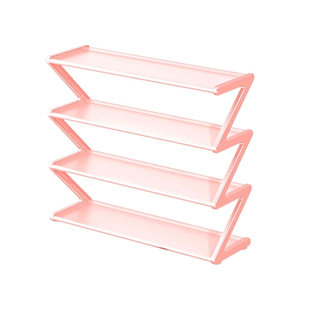 4-layer Shoe Rack Independent Shoe Cabinet With Thickened Steel Pipe Multi-functional Entrance Shoe Cabinet Corridor Shoe Cabinet