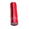thumbnail image 1 of UV Light Torch Lamp Super Mini 9 LED Flashlight Ultraviolet Light Nail Dryer Nail Gel Mask Fast Drying Manicure Tool ,Easy to Use, 1 of 7