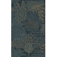 thumbnail image 1 of Blue Japanese Gardens Inspired Tropical Wallpaper R8426, 1 of 4