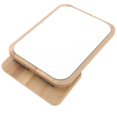 thumbnail image 4 of HLONK Vanity Desk Mirror Wooden Rotating Chic Makeup Student, 4 of 8