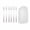 silvery, variant on Dvruxg Stainless Steel Fruit Fork Set, Wooden Handle Tableware Utensils, Mini Dessert Picks for Parties & Home Dining Use