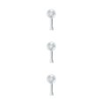 thumbnail image 4 of Decodeary Portable Fan Handheld Mini Desktop 3 Speed Cooler Office Dorm Travel White 3Set, 4 of 6