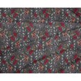thumbnail image 4 of oneOone Polyester Lycra Fabric Leaves|Floral & Paisley Block Decor Fabric Printed BTY 56 Inch Wide, 4 of 4