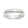 thumbnail image 1 of Sterling Silver 4mm Half-Round Band, 1 of 2