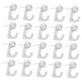 thumbnail image 4 of LOVEVER 20 Pcs Metal Thumb Tacks Hooks  Push Pins Poster Silver, 4 of 8