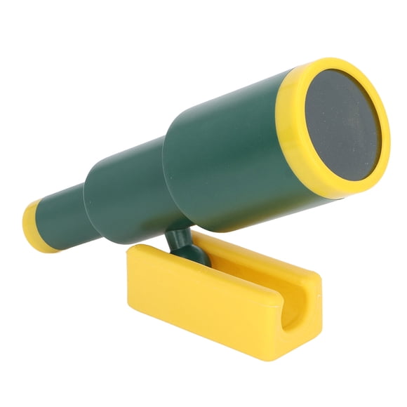 Pirate Telescope Toy, Easy Operation Ergonomic Design Kids Monocular Telescope Sturdy Plastic Bright Colors with Holder for Education