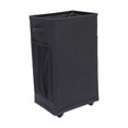 thumbnail image 1 of Rongfmy Foldable Laundry Hamper Laundry Basket with Wheels Storage Container for Laundry Black, 1 of 9